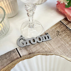 custom-wooden-small-hanging-groom-sign-wedding-decor-keepsake|LLWWHANGGROOM|Luck and Luck| 1