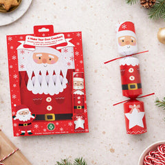 Make Your Own Santa Christmas Crackers DIY Festive Party Tableware Set of 6