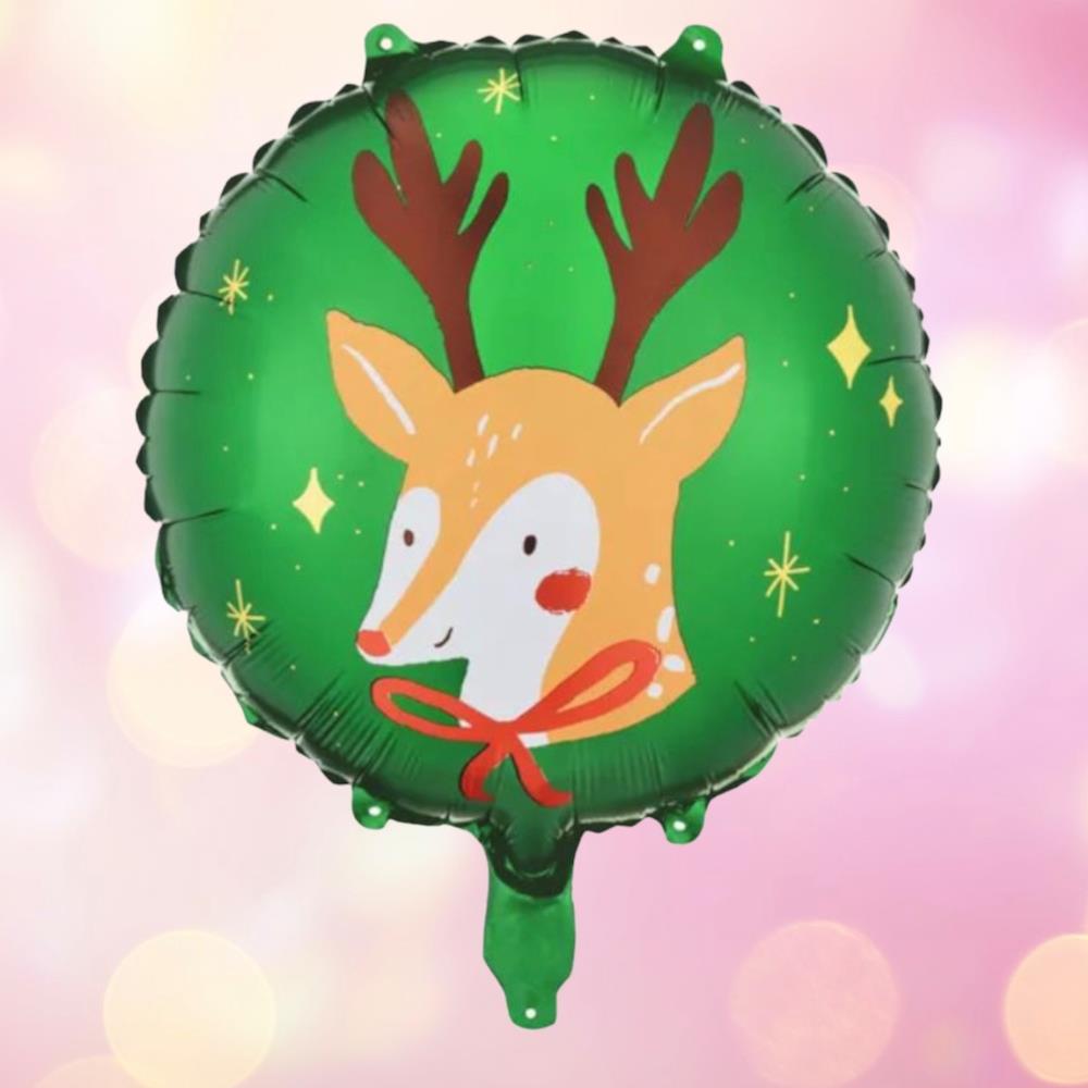 christmas-reindeer-foil-balloon-festive-party-decoration|FB155|Luck and Luck| 1