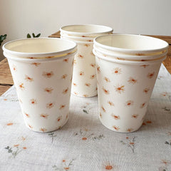 daisy-flower-party-paper-cups-x-8-afternoon-tea-partyware|94863|Luck and Luck| 1