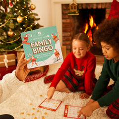 Christmas Family Bingo Game Fun Santa Xmas Day Game Stocking Filler