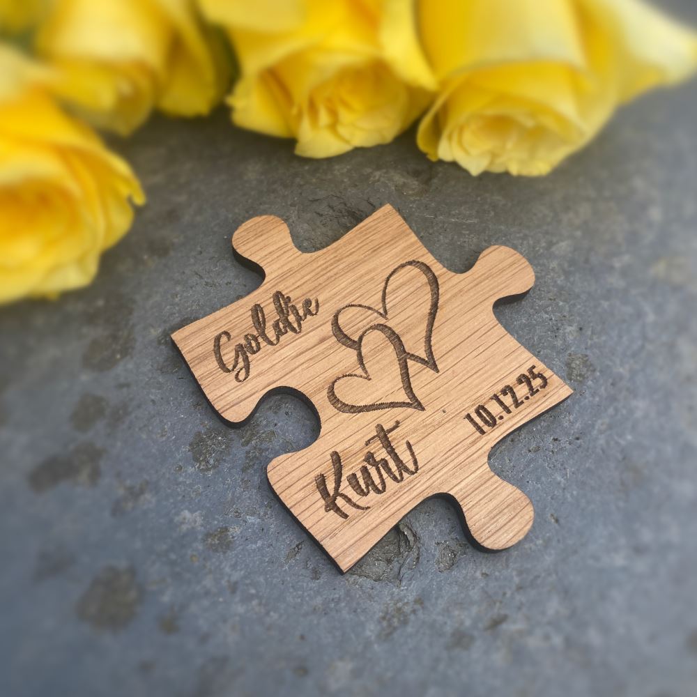 personalised-wooden-oak-jigsaw-piece-keepsake-token-design-5|LLWWJIGKEEPSAKED5|Luck and Luck| 1