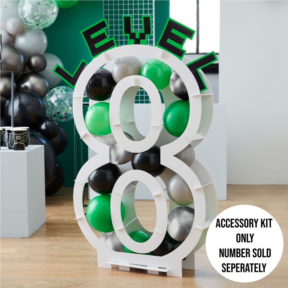 black-green-and-grey-balloon-mosaic-balloon-pack-with-letters|GAME-112|Luck and Luck| 1