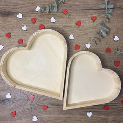 set-of-2-wooden-decorative-heart-trays-home-decor|06771.1020|Luck and Luck| 1