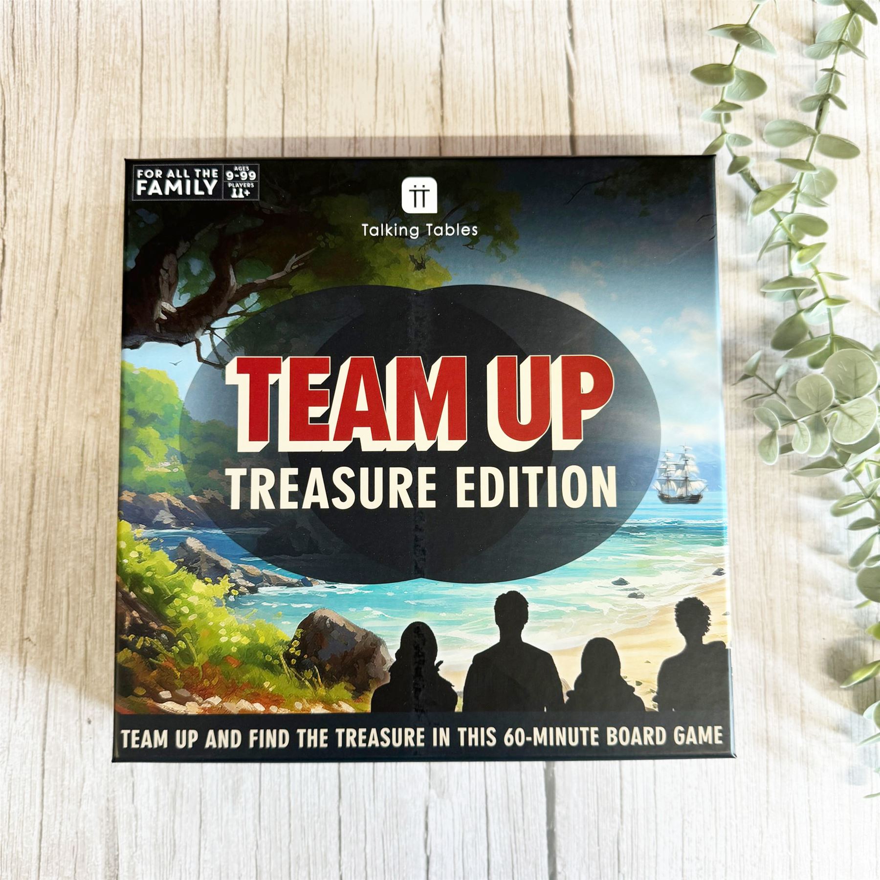 team-up-collaborative-strategy-family-board-game-treasure-edition|TEAMUP-TREASURE|Luck and Luck| 1