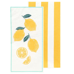 Lemon Paper Napkins 16 Pack – Summer Party Tableware