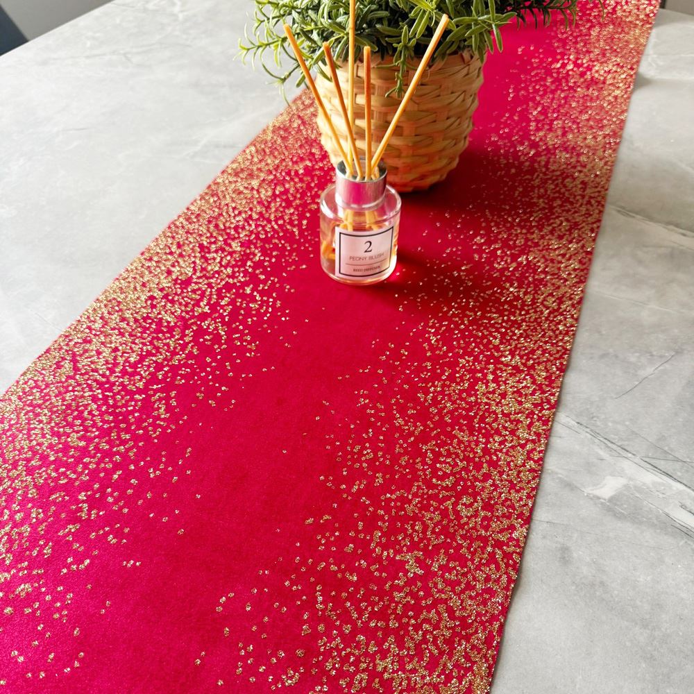 red-christmas-confetti-table-runner-2-5m-christmas-table-decor|869500300007|Luck and Luck| 1