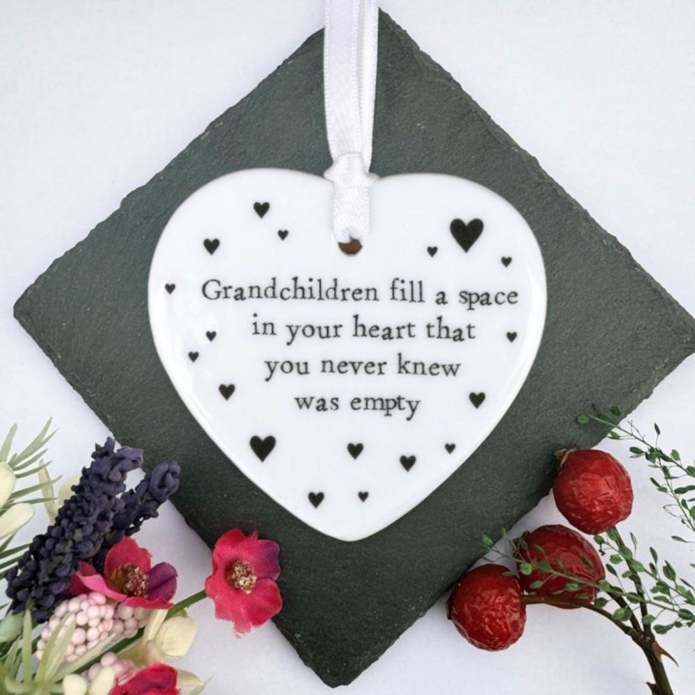 personalised-porcelain-heart-grandchildren-fill-a-space-keepsake-gift|LLUV4198|Luck and Luck| 1