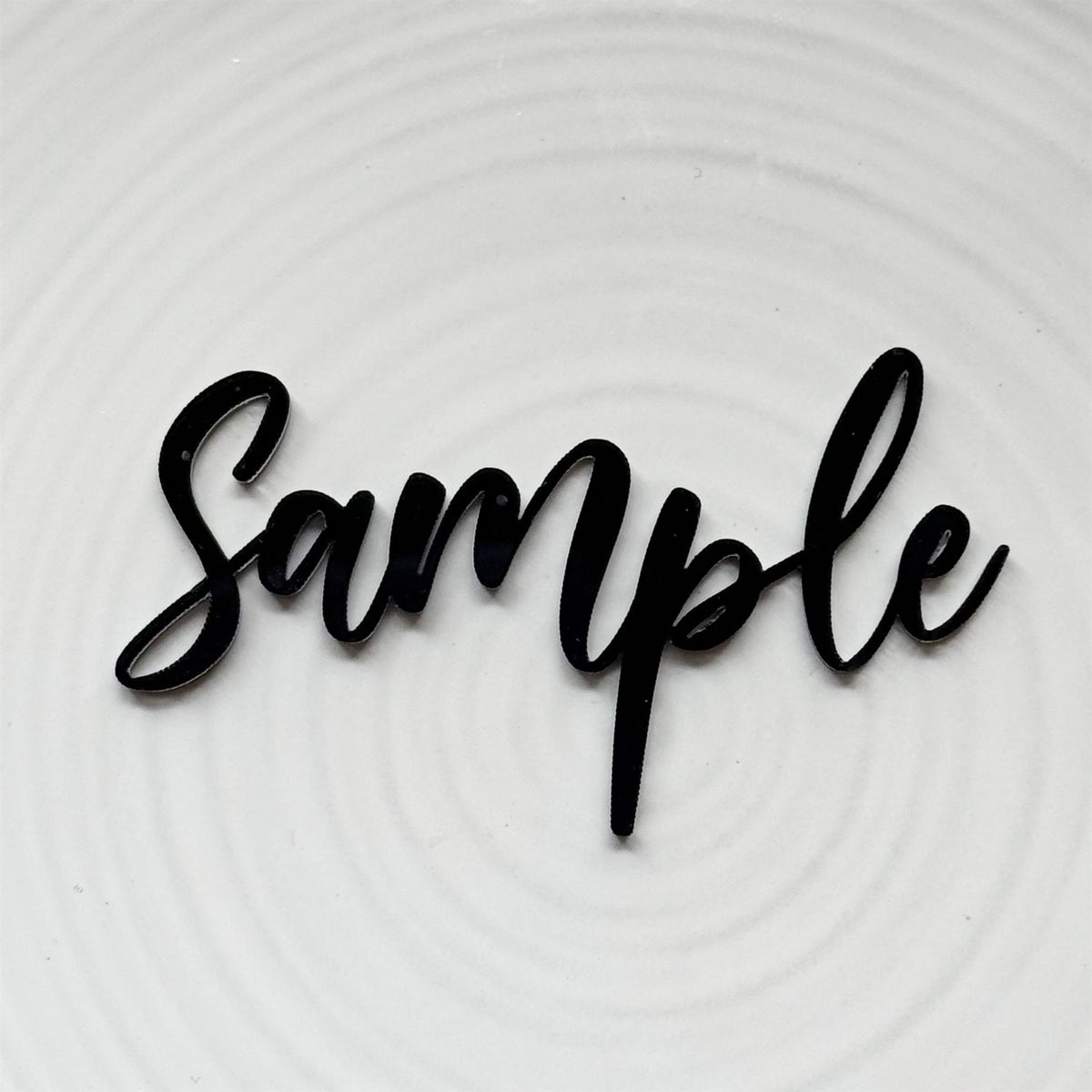 Custom Acrylic Guest Name Signs for Weddings, Parties and Table Decor