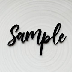 Custom Acrylic Guest Name Signs for Weddings, Parties and Table Decor