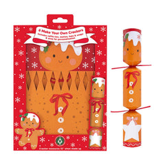 Make Your Own Gingerbread Christmas Crackers DIY Festive Party Tableware Set of 6