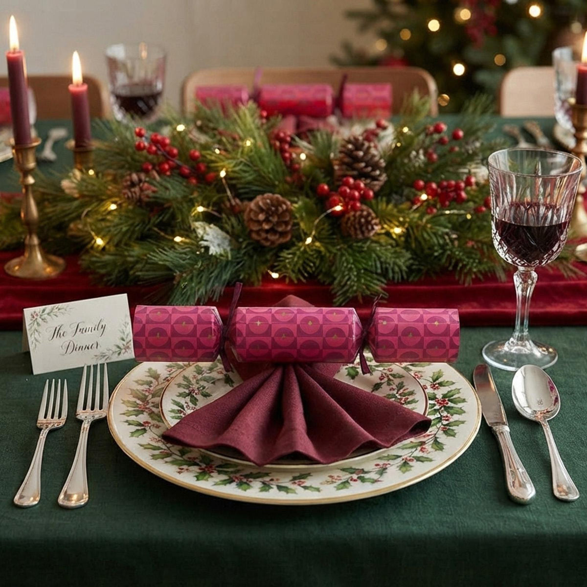 Would You Rather Game Christmas Crackers Recyclable Festive Party Tableware Set of 12