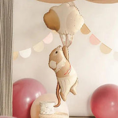 PartyDeco Mouse Foil Party Balloon Childrens, Balloons, Birthday
