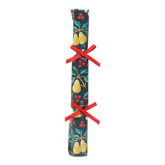 Partridge & Pear Mini Saucer Christmas Crackers for Festive Dining (Pack of 10)