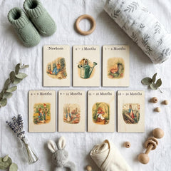 Coloured Peter Rabbit Wooden Drawer Dividers for New Baby and Baby Shower Gifts