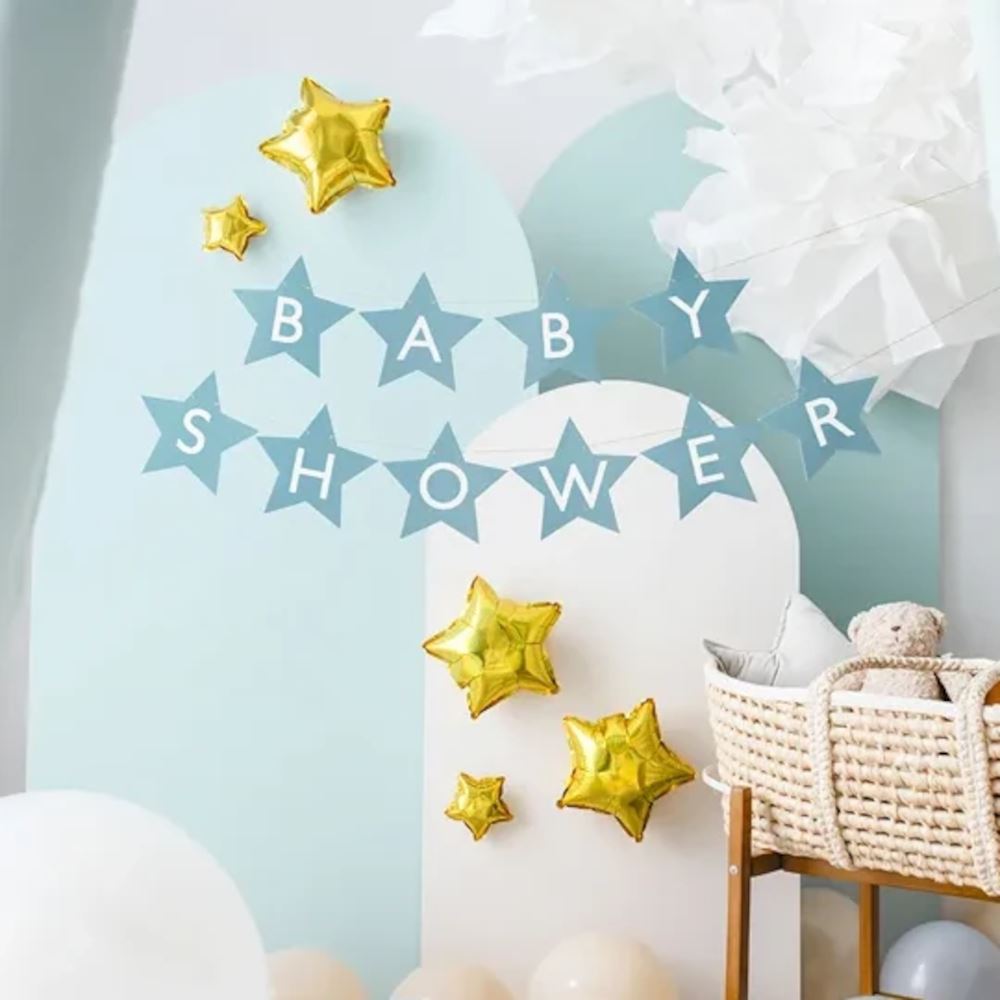 blue-baby-shower-star-garland-decoration-2-9m|GRL97-001J|Luck and Luck| 1