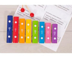 Xylophone Christmas Crackers Festive Novelty Party Table Decorations Set of 8
