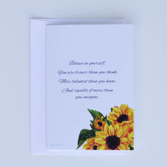 beautiful-sunflower-card-believe-in-yourself-set-of-6-charity-cards|LLSUNFLOWERBELIEVECARDS|Luck and Luck| 4