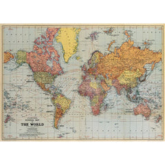 cavallini-world-map-wrap-luxury-poster-decoupage|WRAP/MAPWRD|Luck and Luck| 1