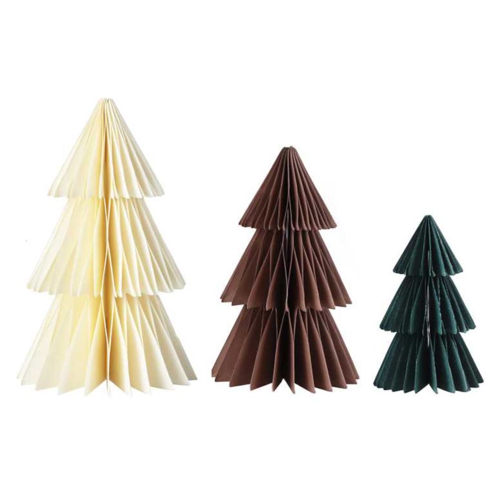 standing-tree-honeycomb-christmas-decorations-x-3|COS-108|Luck and Luck|2