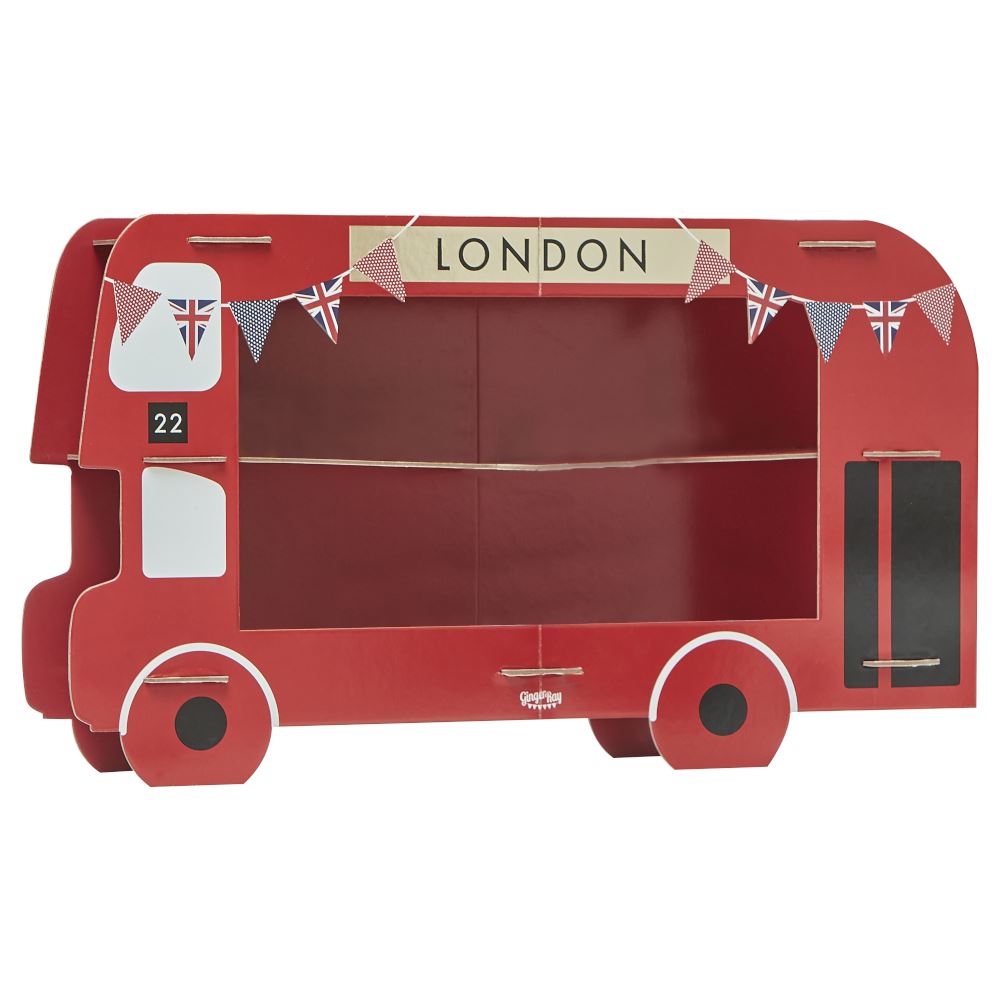 red-london-bus-cupcake-and-sandwiches-stand-kings-coronation|CR-106|Luck and Luck| 3