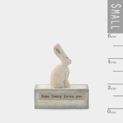 east-mini-wooden-bunny-keepsake-figurine|4385|Luck and Luck| 4