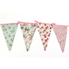 vintage-floral-flag-fabric-bunting-garland-3-15m|GI5317|Luck and Luck| 1