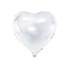18-light-grey-white-heart-foil-party-balloon|FB9M-008|Luck and Luck|2