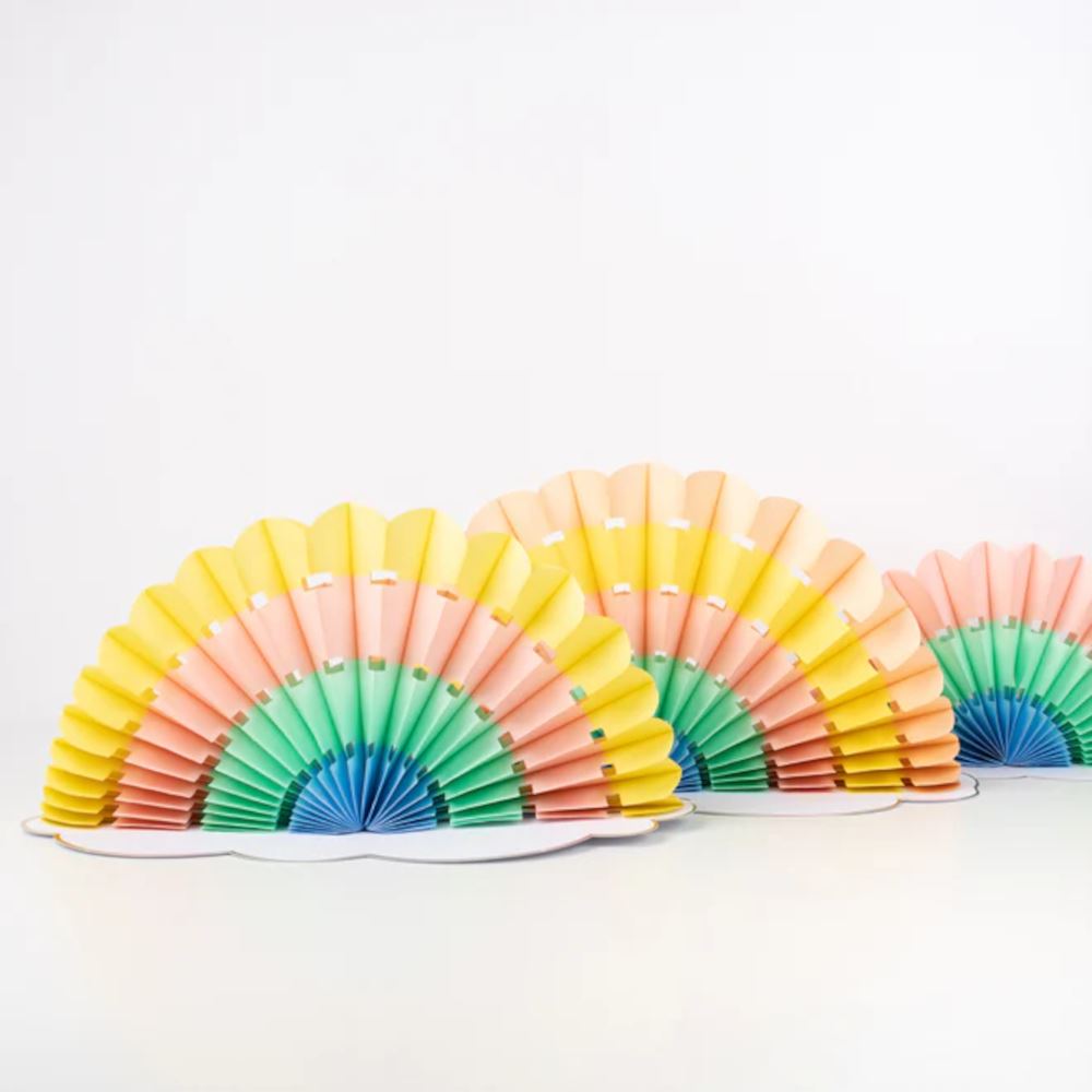 meri-meri-honeycomb-rainbow-paper-party-decorations-x-3|223758|Luck and Luck|2