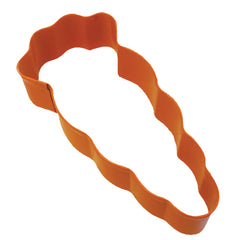 wide-carrot-poly-resin-coated-cookie-cutter-orange-peter-rabbit-party|K1018O|Luck and Luck| 1