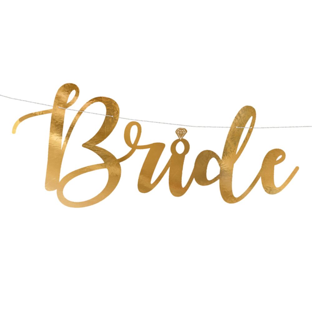 gold-bride-to-be-banner-diy-hen-party-1-5m|GRL85-019M|Luck and Luck| 3