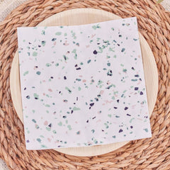 terrazzo-print-paper-party-napkins-x-16|MIX-631|Luck and Luck| 1