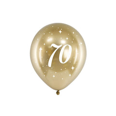 glossy-gold-number-70-balloons-x-6-70th-birthday-party|CHB141700196|Luck and Luck| 1