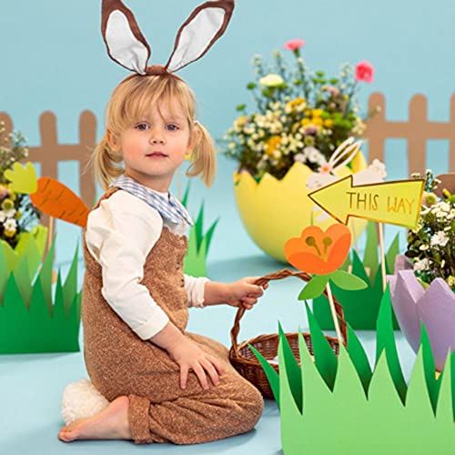 easter-egg-hunt-signs-arrows-carrots-bunnies-20cmsticks|EHK1|Luck and Luck| 1