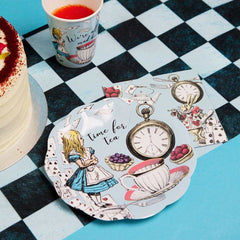 alice-in-wonderland-small-plates-mad-hatters-party-set-of-12-paper|TSALICEV2PLATESML|Luck and Luck| 1