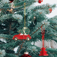 metal-christmas-car-with-tree-hanging-tree-decoration|LLZDM5|Luck and Luck| 1