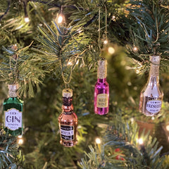 christmas-cheer-shaped-spirits-bottle-baubles-set-of-4|RUBYXM121|Luck and Luck|2
