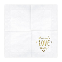 white-and-gold-paper-napkins-all-you-need-is-love-x-20-wedding|SP3375008019|Luck and Luck|2