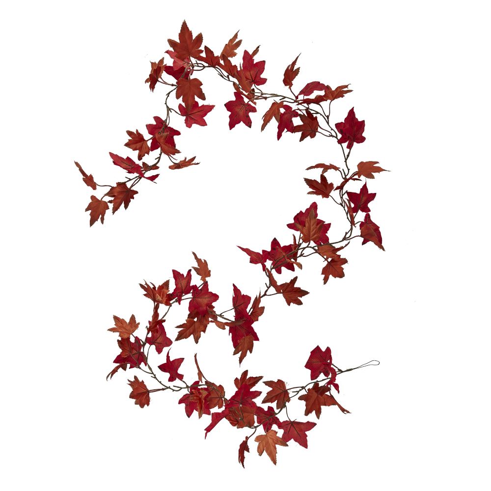 foliage-garland-autumn-leaves-2m-decoration|RED-571|Luck and Luck|2