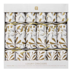 botanical-mistletoe-eco-friendly-christmas-crackers-6-pack|CRACK-BC-MIST-V2|Luck and Luck| 1