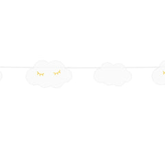 cloud-garland-bunting-1-45m-long-white-bedroom-party-baby-shower|GL16-008|Luck and Luck|2