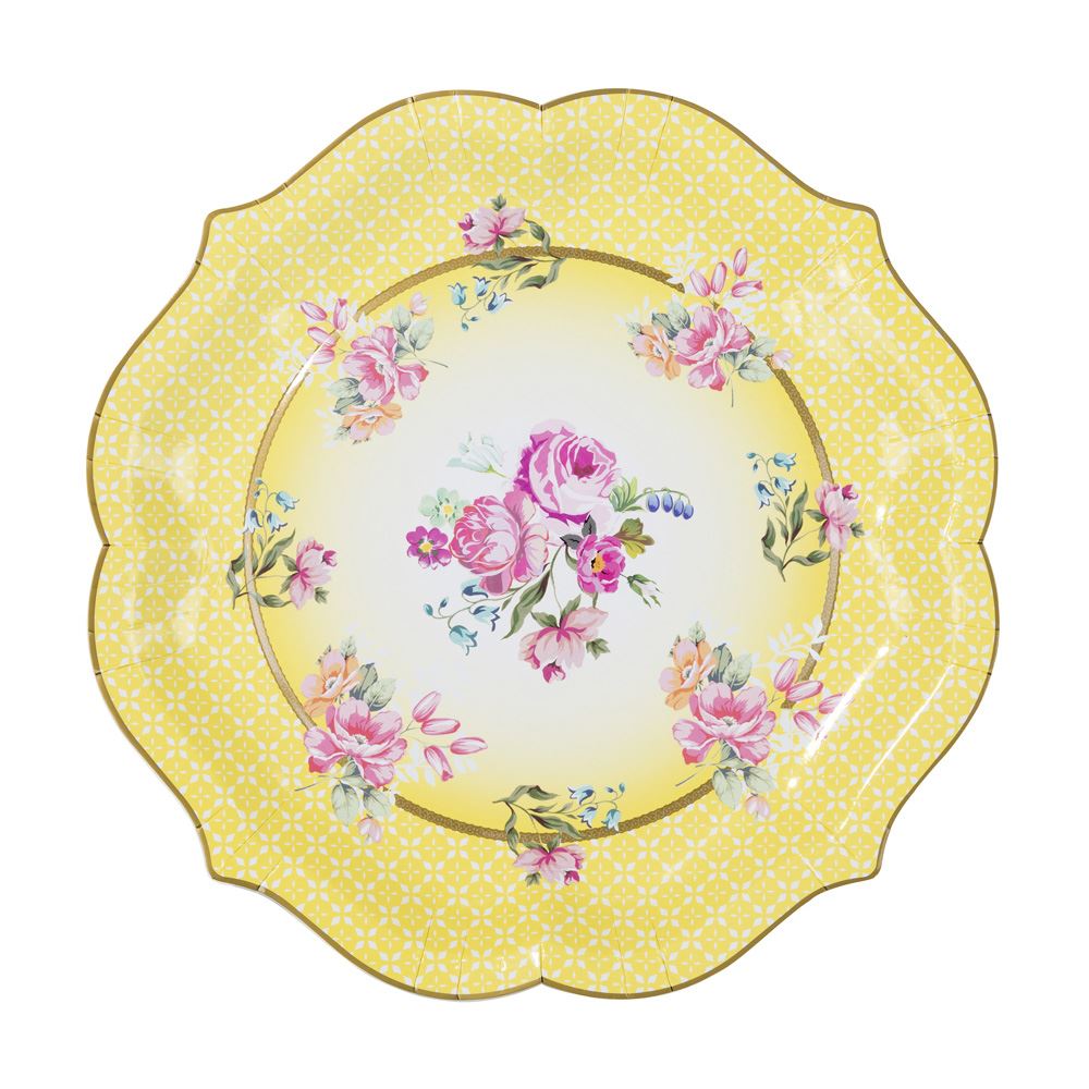 alice-in-wonderland-style-large-paper-serving-plates-platters-x-4-wedding-party|TS4-SERV-PLATE|Luck and Luck|2