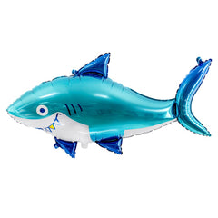shark-foil-party-balloon-decoration-helium-or-air|FB69|Luck and Luck|2
