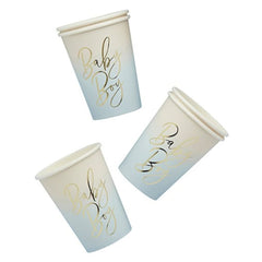 blue-baby-blue-paper-cups-x8|HBBS217|Luck and Luck|2