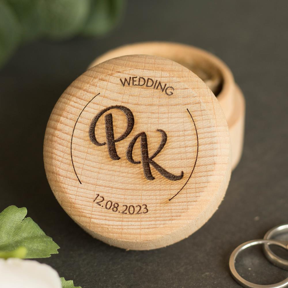 personalised-wedding-ring-box-design-11|LLWWRGBXD11|Luck and Luck| 1
