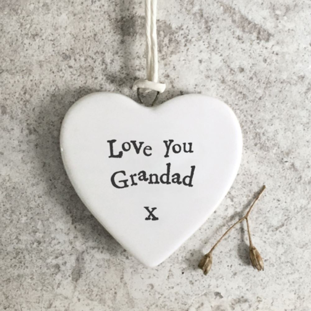 east-of-india-love-you-grandad-small-porcelain-heart|4176|Luck and Luck| 1