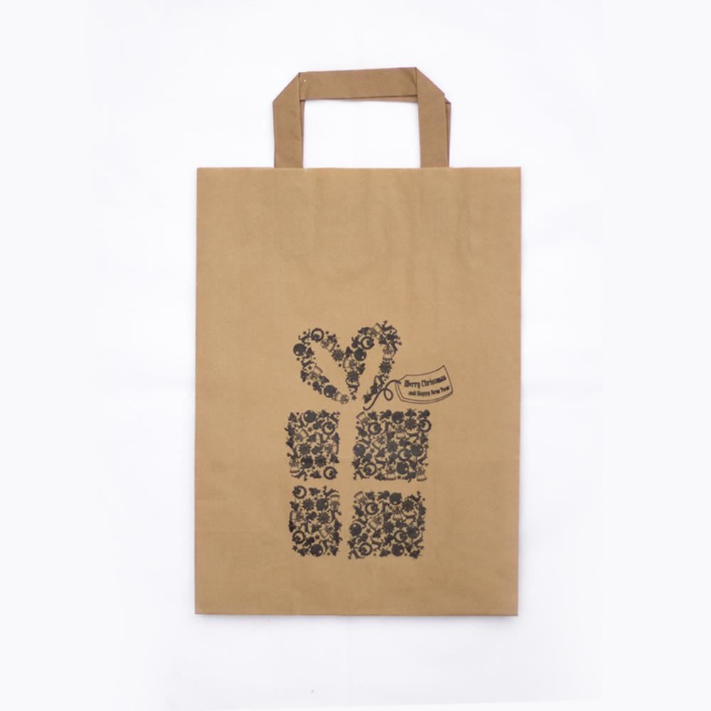 brown-kraft-paper-gift-bag-merry-christmas-present-set-of-6|KBMCPRESENT|Luck and Luck| 3