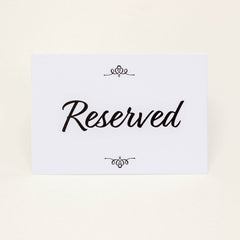 reserved-wedding-card-set-of-4-reserved|LLRESWTRAD1|Luck and Luck|2