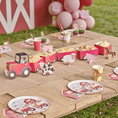 tractor-and-trailer-farm-treat-stand-childrens-party|FA-107|Luck and Luck| 1