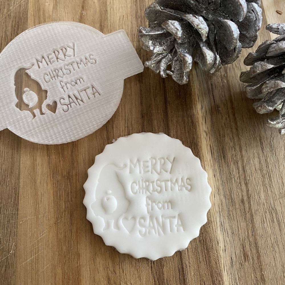 personalised-christmas-fondant-icing-embosser-from-santa|LLWWXMASEMBOSSD2|Luck and Luck| 1